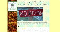 Desktop Screenshot of oakcove.com